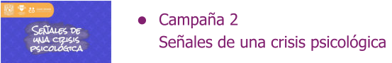 Campaña 2 Señales de una crisis psicológica
