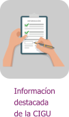 Informacíon destacada de la CIGU