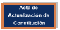 Acta de  Actualización de  Constitución